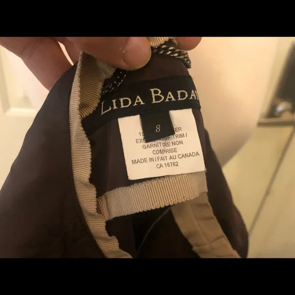 Lida Baday Zipper Jacket Sz 8 Unique - Picture 7 of 8